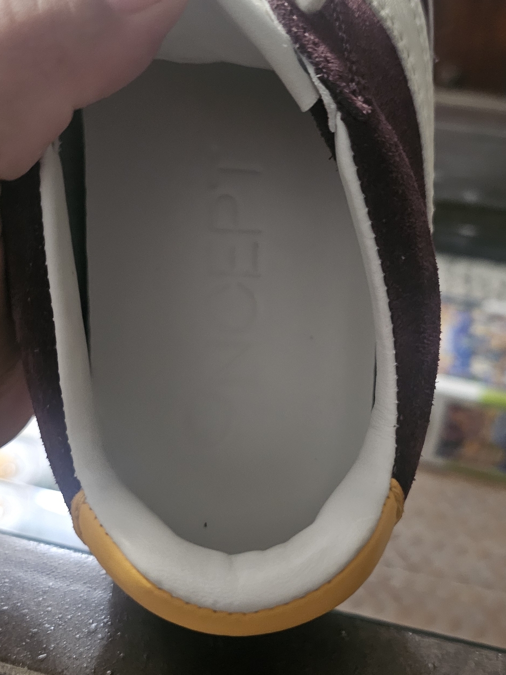 Oncept Burgundy Suede Sneakers - Picture 5 of 6